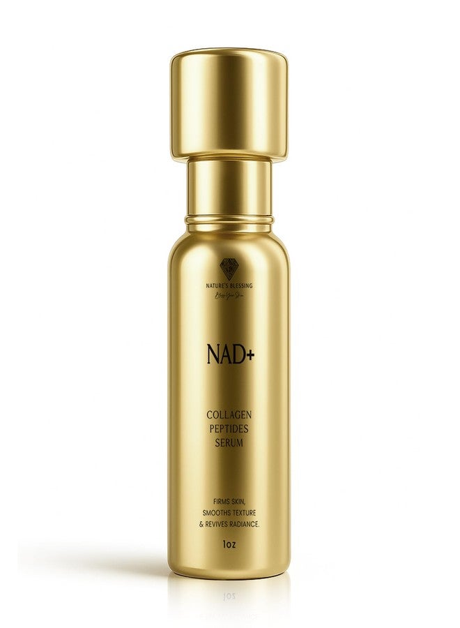 Nature's Blessing NAD+ Anti-Aging Serum – Boost Cellular Energy, Firm Skin & Reduce Wrinkles – with Niacinamide, Hyaluronic Acid, Peptides & Antioxidants – 1oz Rejuvenating Face Serum for Youthful Radiance - Image 1